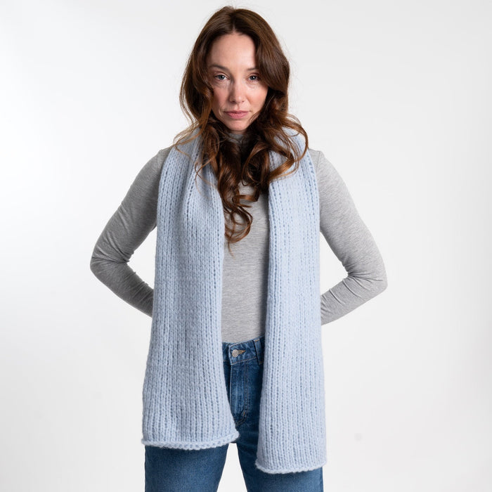 Beginners Scarf Knitting Kit - Wool Couture