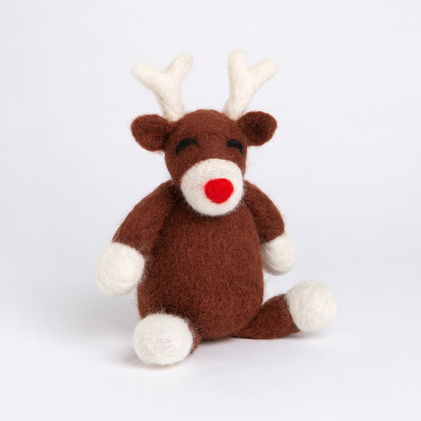 Belle the Reindeer Needle Felt Craft Kit - Wool Couture