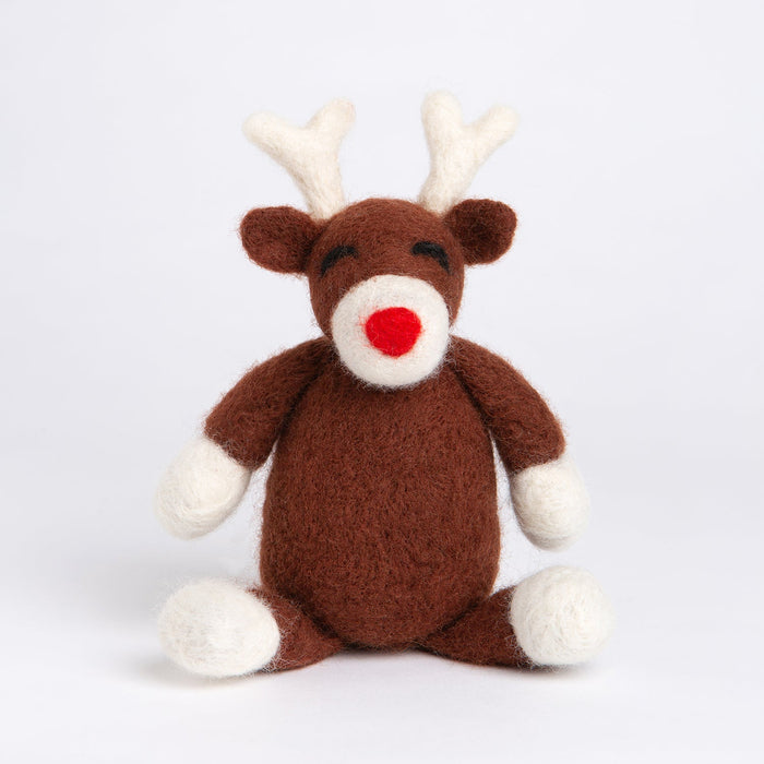 Belle the Reindeer Needle Felt Craft Kit - Wool Couture