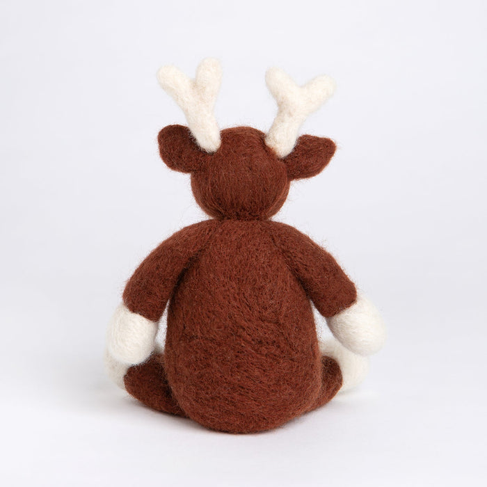 Belle the Reindeer Needle Felt Craft Kit - Wool Couture