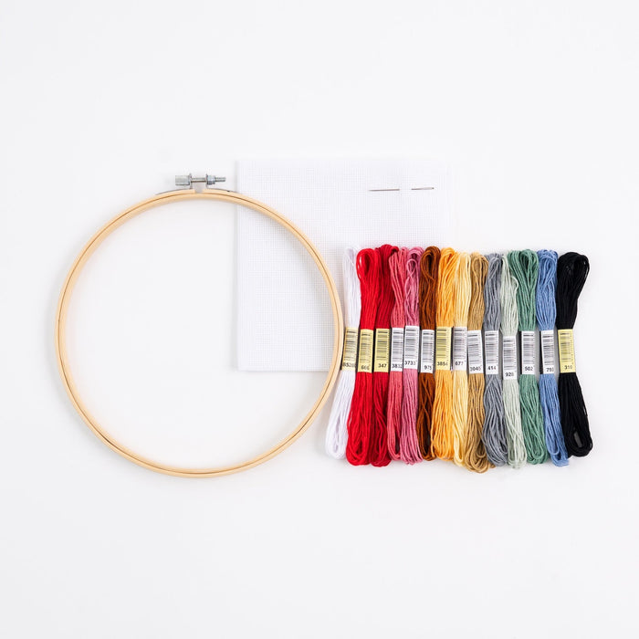 Beltane Beginner Cross Stitch Kit - Wool Couture