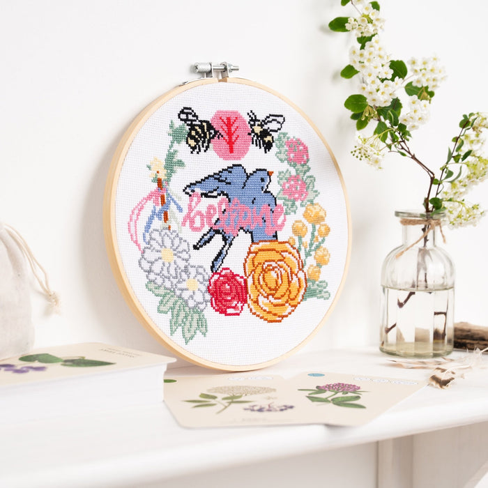 Beltane Beginner Cross Stitch Kit - Wool Couture