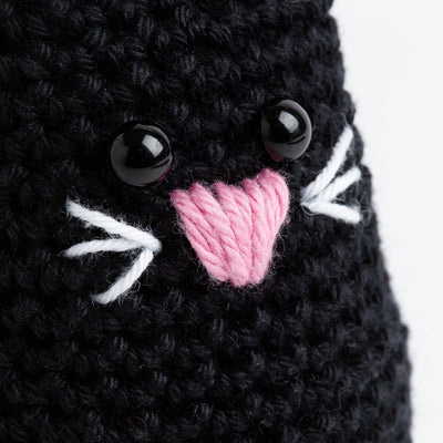Black Cat Crochet Kit - Wool Couture