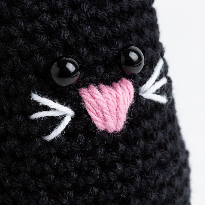 Black Cat Crochet Kit - Wool Couture