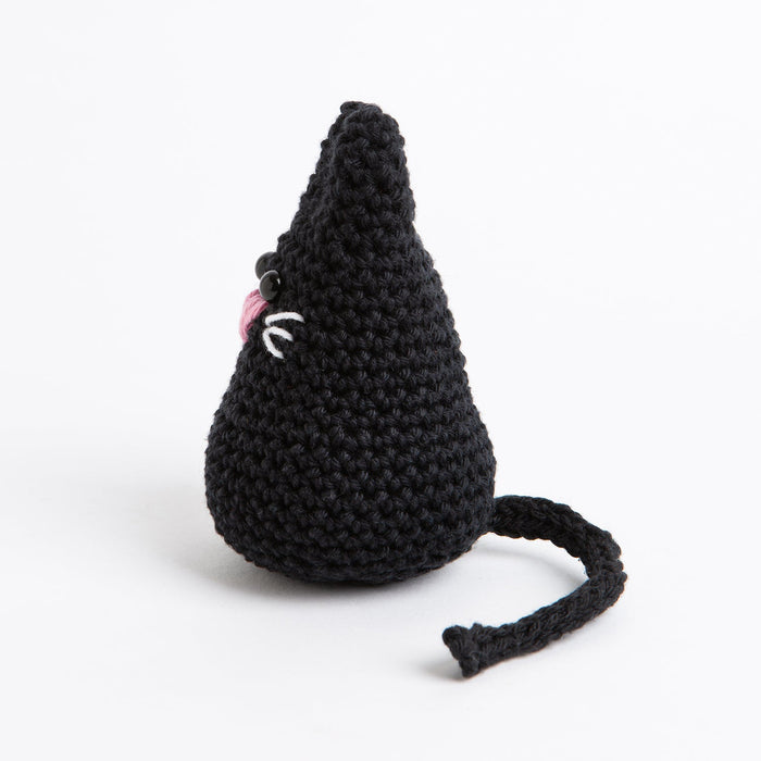 Black Cat Crochet Kit - Wool Couture