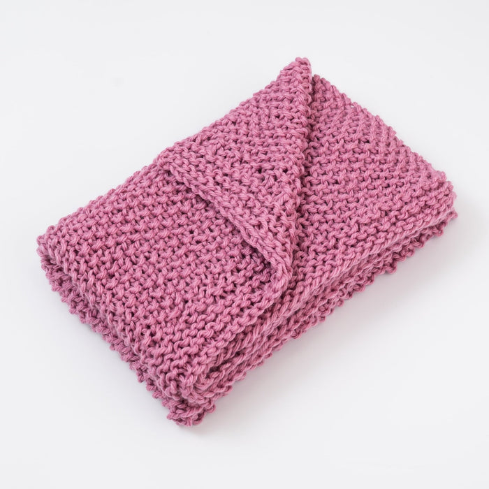 Blossom Blanket Beginners Knitting Kit - Wool Couture