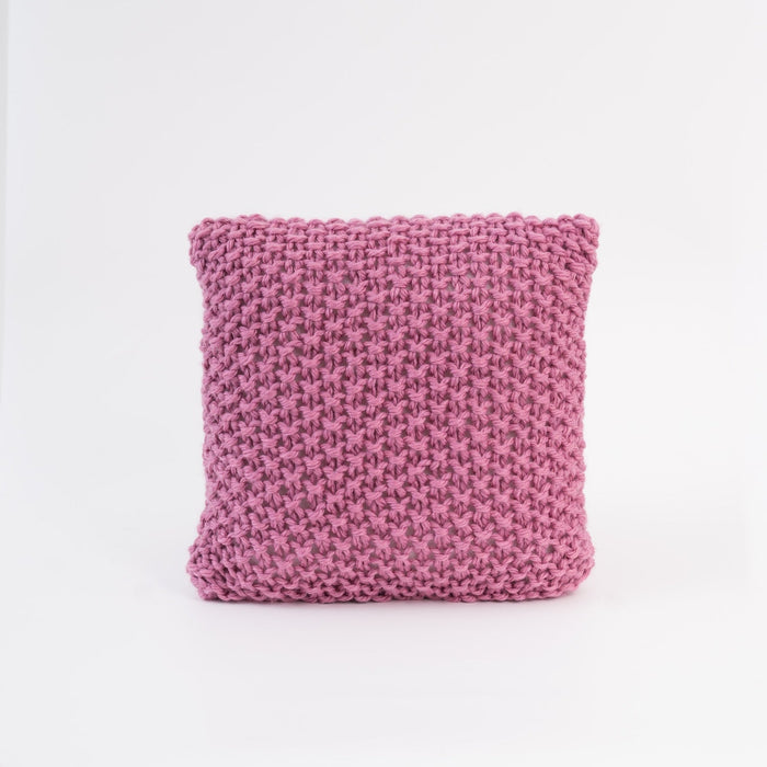 Blossom Cushion Beginners Knitting Kit - Wool Couture