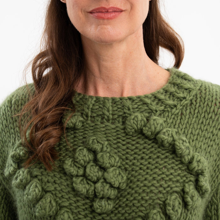 Bobble Jumper Knitting Kit - Wool Couture