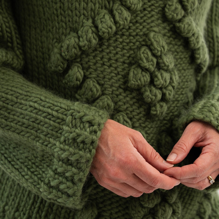 Bobble Jumper Knitting Kit - Wool Couture