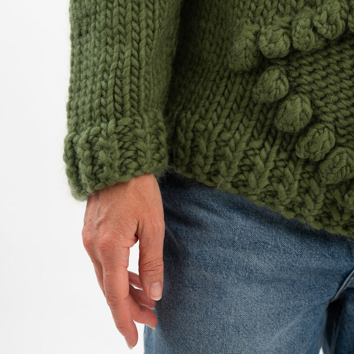 Bobble Jumper Knitting Kit - Wool Couture