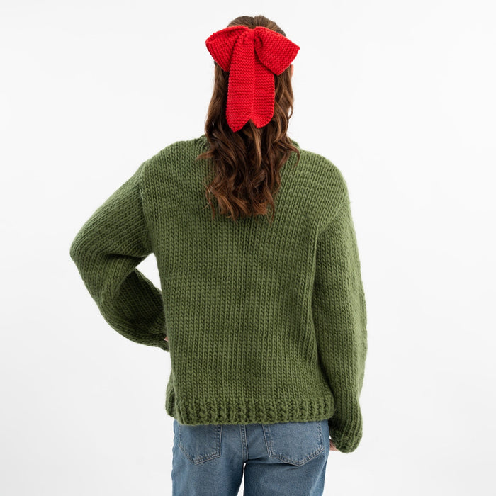 Bobble Jumper Knitting Kit - Wool Couture