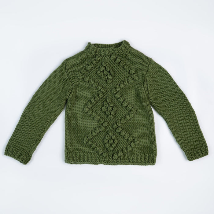 Bobble Jumper Knitting Kit - Wool Couture