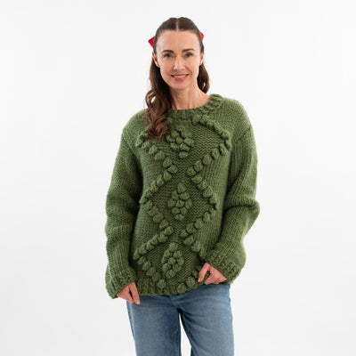 Bobble Jumper Knitting Kit - Wool Couture