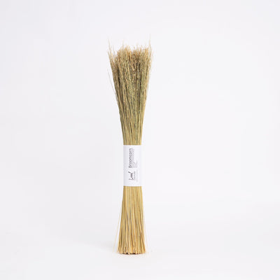 Broomcorn Fibre – Natural Sorghum Brush & Broom Making Material – 50cm - Wool Couture