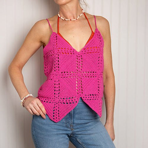 Capri Vest Crochet Kit - Wool Couture