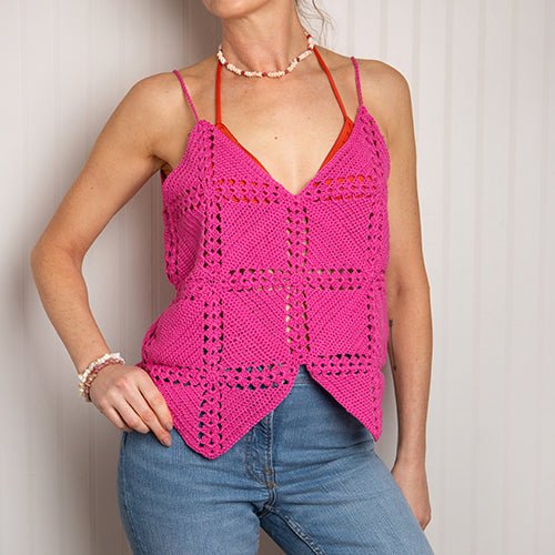 Capri Vest Crochet Kit - Wool Couture
