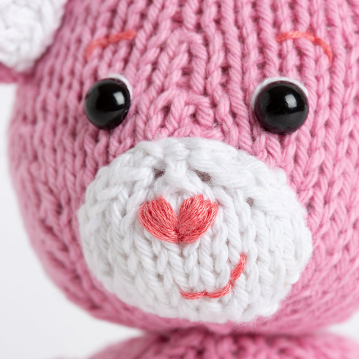 Cheer Bear Knitting Kit - Wool Couture