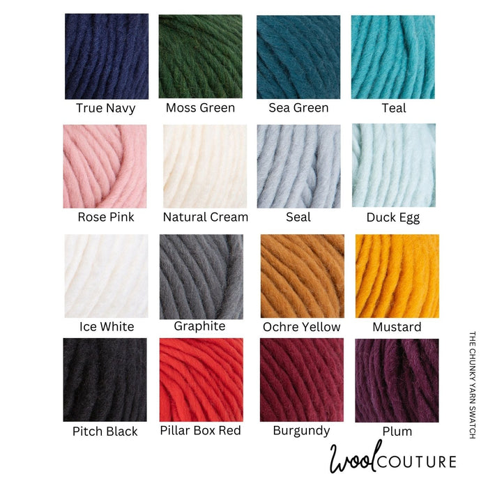 Christmas Blanket Knitting Kit - Wool Couture