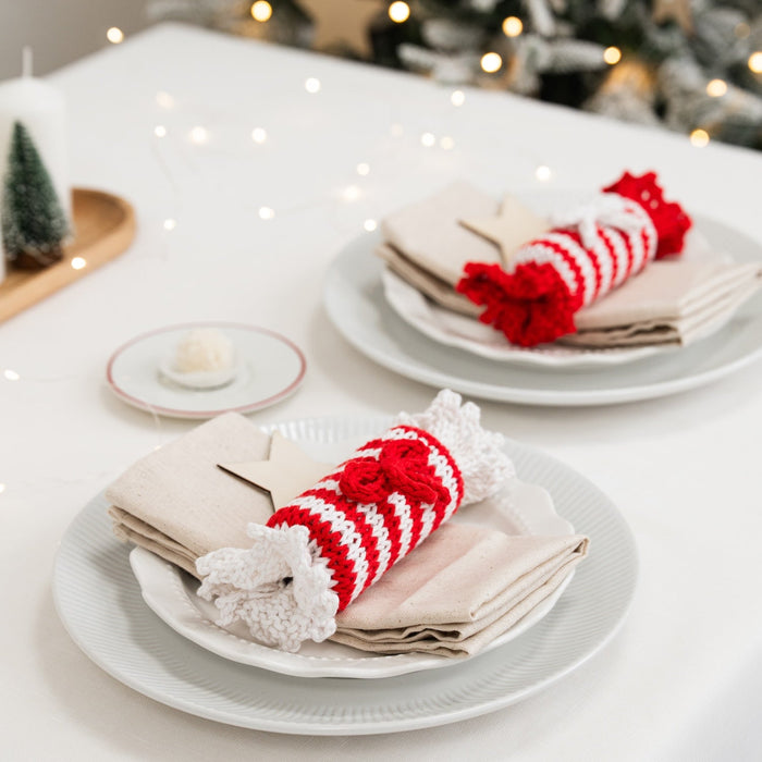 Christmas Cracker Knitting Kit – Makes 2 - Wool Couture