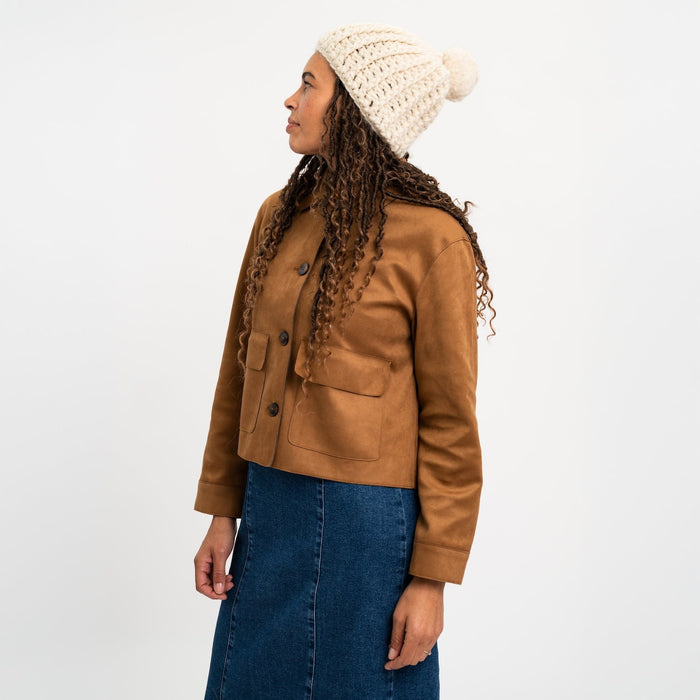 Chunky Winter Hat Crochet Kit - Wool Couture