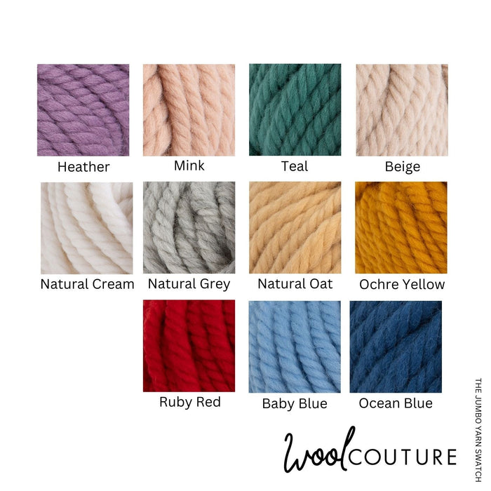 Claire Jumper Knitting Kit - Wool Couture