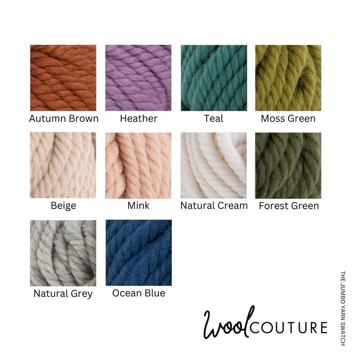 Claire Jumper Knitting Kit - Wool Couture