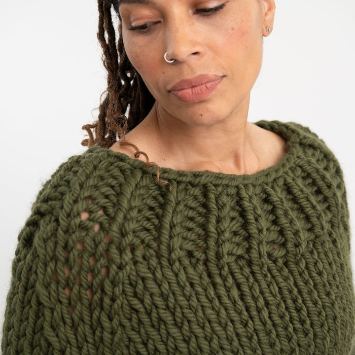Claire Jumper Knitting Kit - Wool Couture