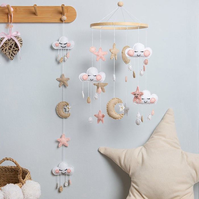 Cloud Garland Felt Craft Kit - Wool Couture