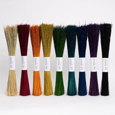 Coloured Broom Corn for Broom Making – 200g Bundle - Wool Couture