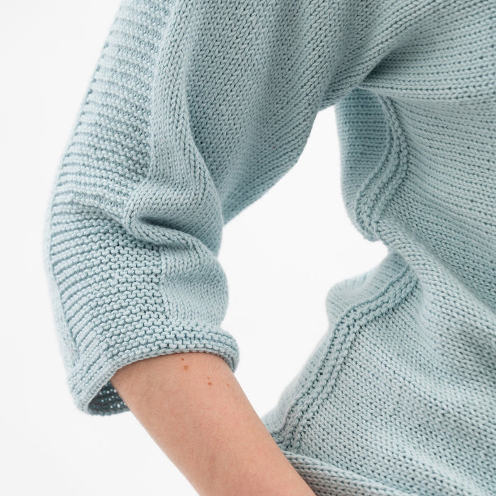 Cotton Spring Jumper Knitting Kit - Wool Couture