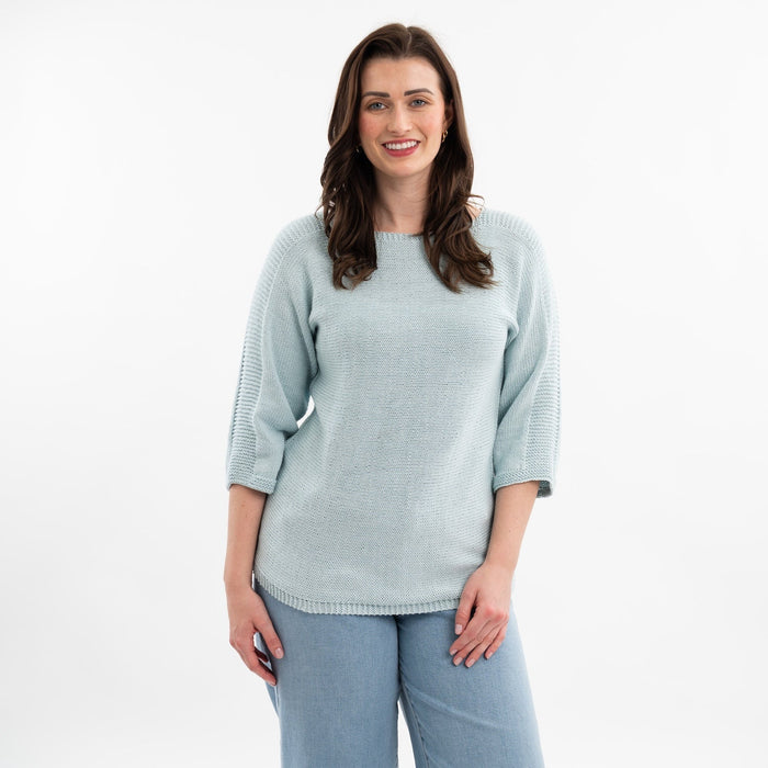 Cotton Spring Jumper Knitting Kit - Wool Couture