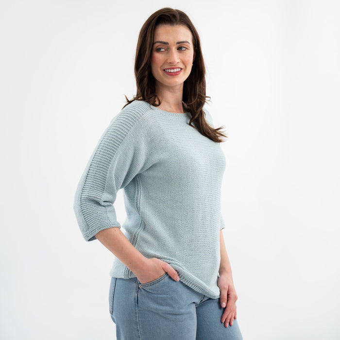 Cotton Spring Jumper Knitting Kit - Wool Couture