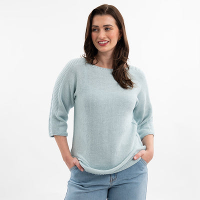 Cotton Spring Jumper Knitting Kit - Wool Couture