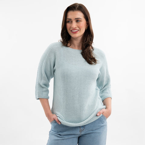 Cotton Spring Jumper Knitting Kit - Wool Couture