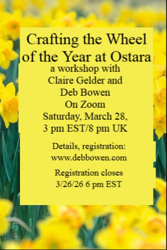 Crafting the Wheel of the Year at the Ostara Season with Claire & Deb - Wool Couture