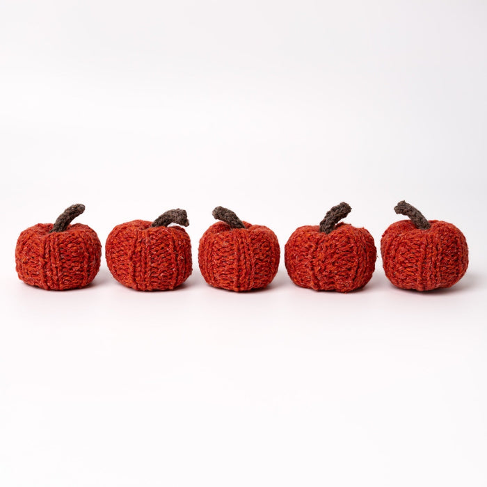 Crafting the Wheel of the Year Book - Pumpkin Knitting Kit - Wool Couture