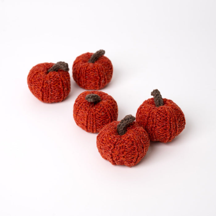Crafting the Wheel of the Year Book - Pumpkin Knitting Kit - Wool Couture
