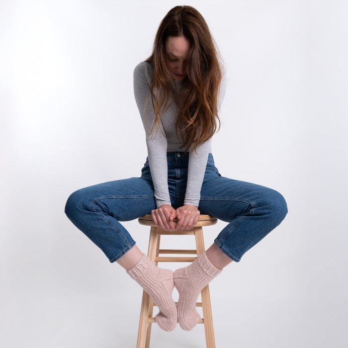 Cuddly Socks Knitting Kit - Wool Couture