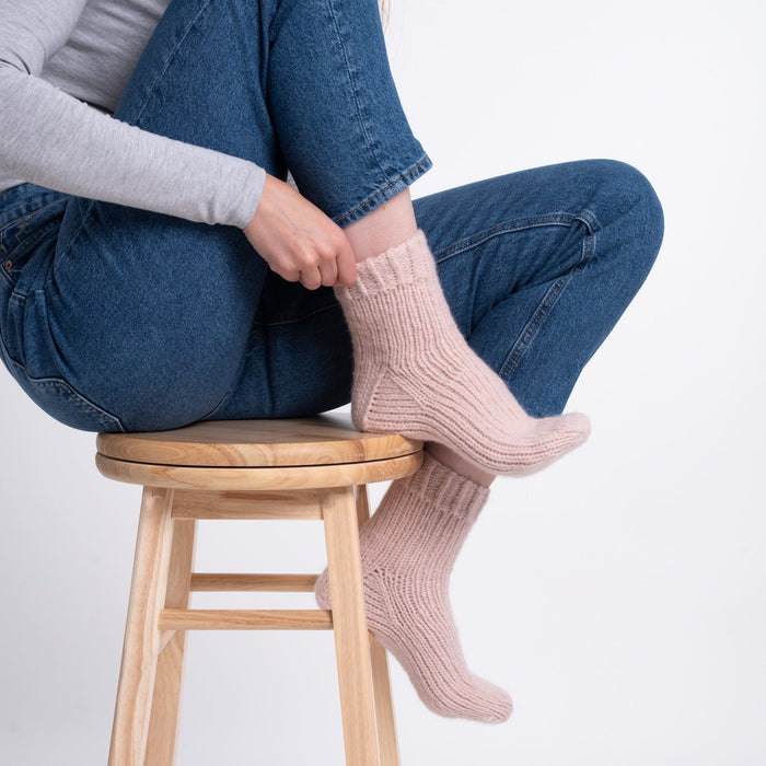 Cuddly Socks Knitting Kit - Wool Couture