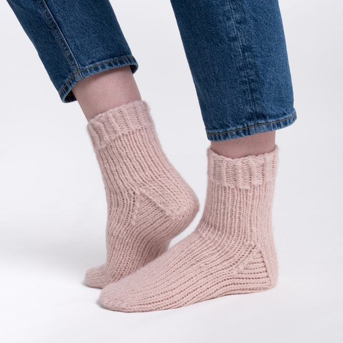 Cuddly Socks Knitting Kit - Wool Couture