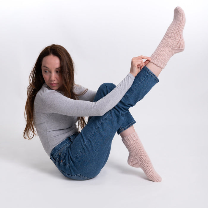 Cuddly Socks Knitting Kit - Wool Couture