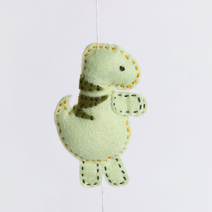 Dinosaur Garland Felt Craft Kit - Wool Couture