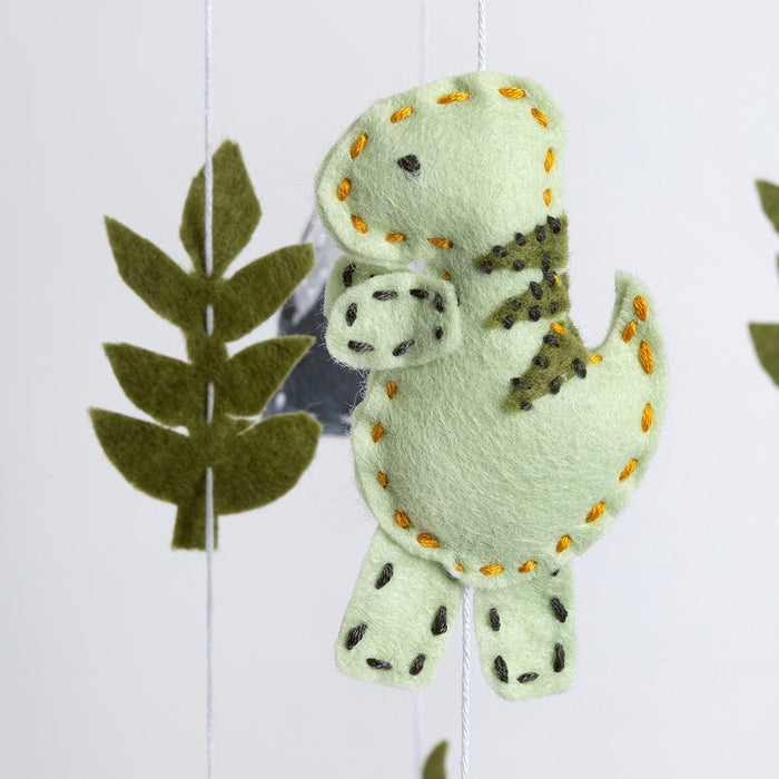 Dinosaur Mobile Felt Craft Kit - Wool Couture