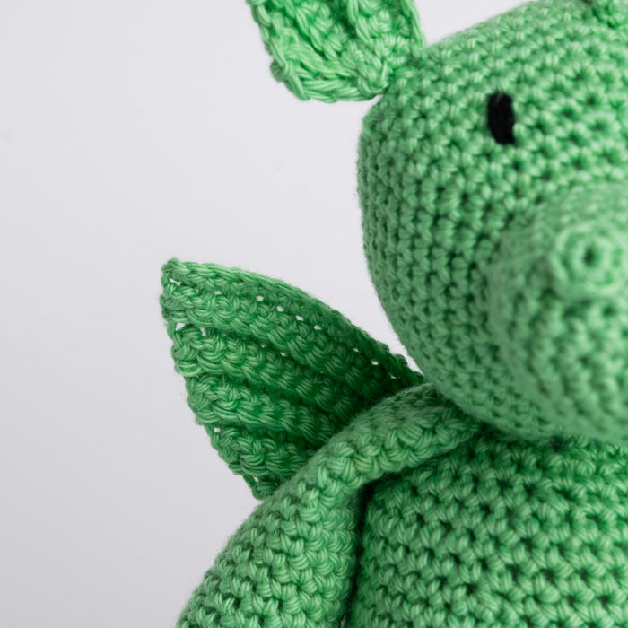 Dom The Dragon Crochet Kit - Cotton Collection - Wool Couture