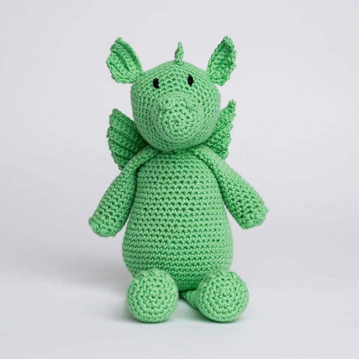 Dom The Dragon Crochet Kit - Cotton Collection - Wool Couture
