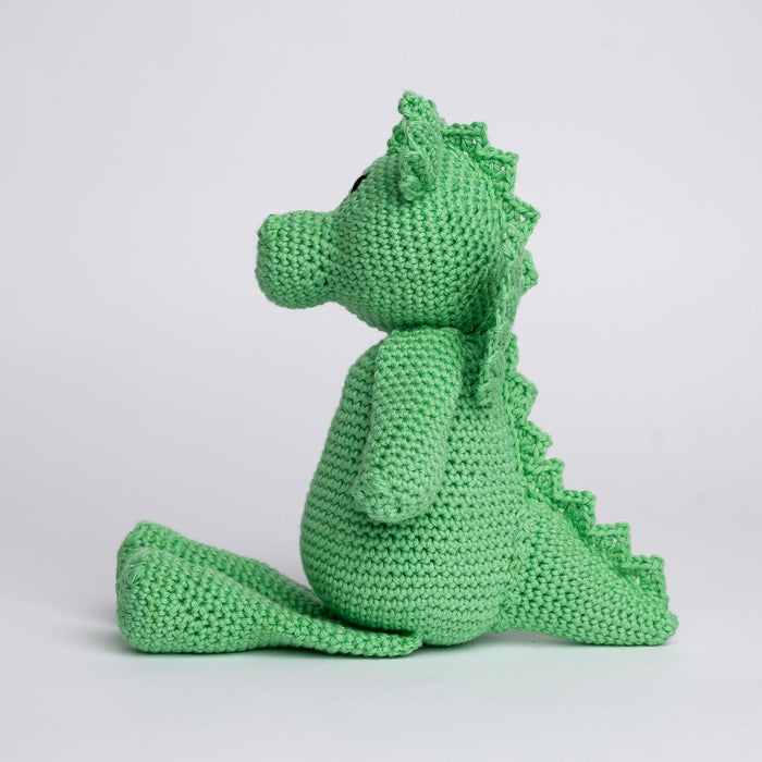 Dom The Dragon Crochet Kit - Cotton Collection - Wool Couture