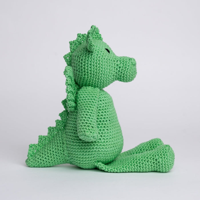 Dom The Dragon Crochet Kit - Cotton Collection - Wool Couture