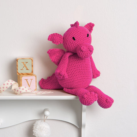 Dominique The Dragon Crochet Kit - Wool Couture