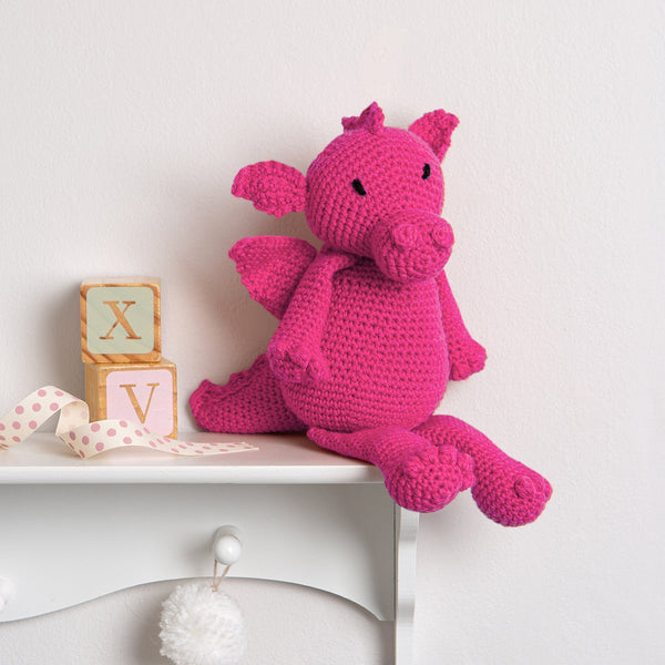 Dominique The Dragon Crochet Kit - Wool Couture