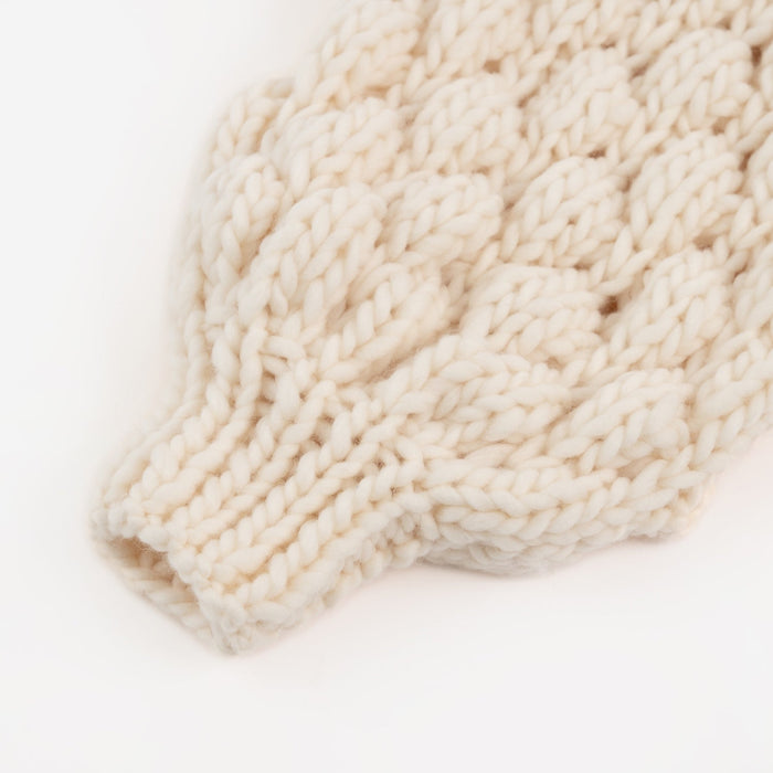 Easy Bubble Stitch Cardigan Knitting Kit - Wool Couture